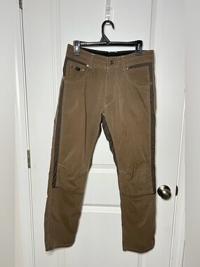 KÜHL Radikl Pant Mens 30x30 Nylon Windbreaker Straight Stretch Hiking Gorpcore